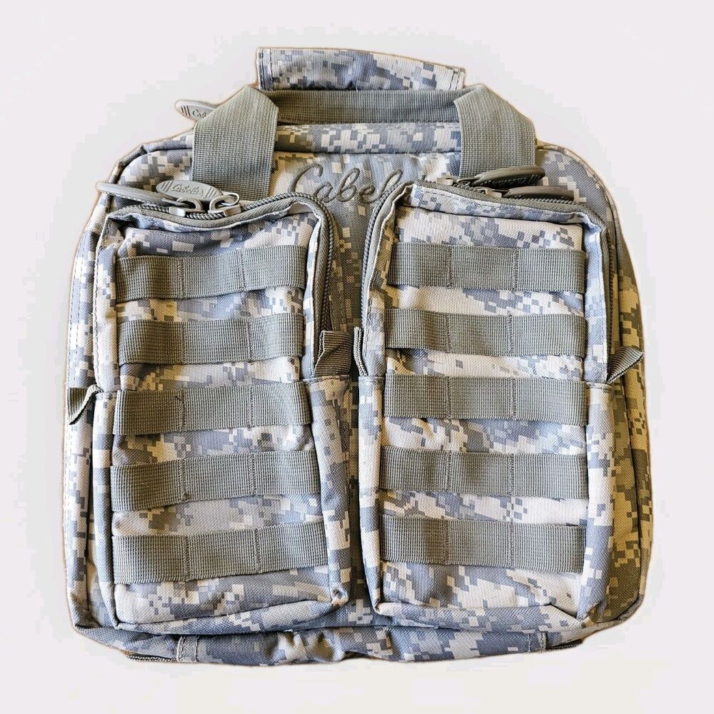 Cabelas Slim Tactical Case Digital Camouflage Range Bag